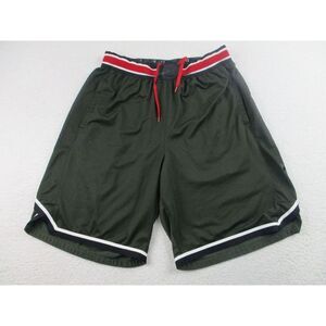 Nike Vaporknit Shorts Mens Large Green Drawstring‎ Training Basketball Active L